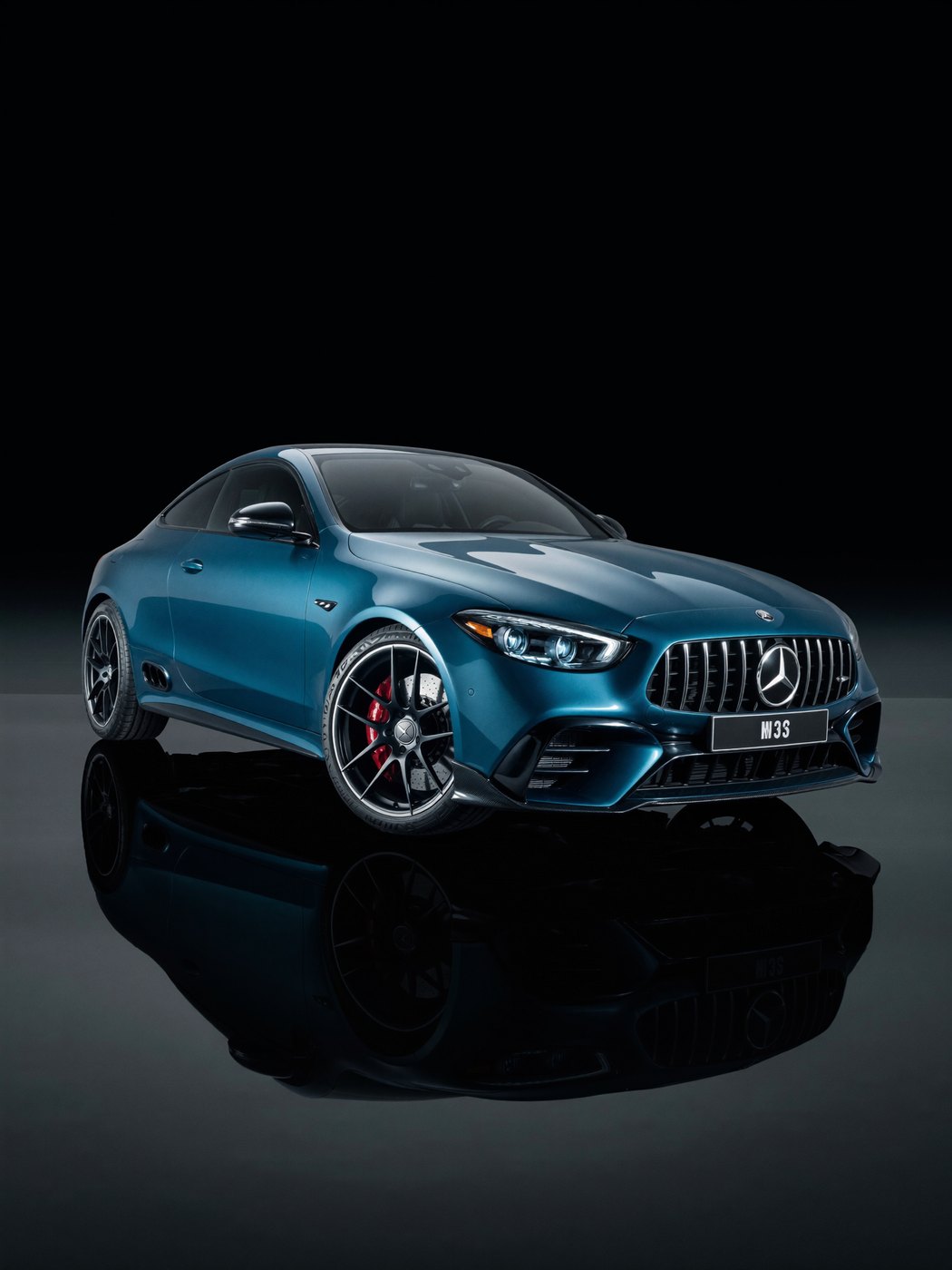 Featured car on the showroom floor